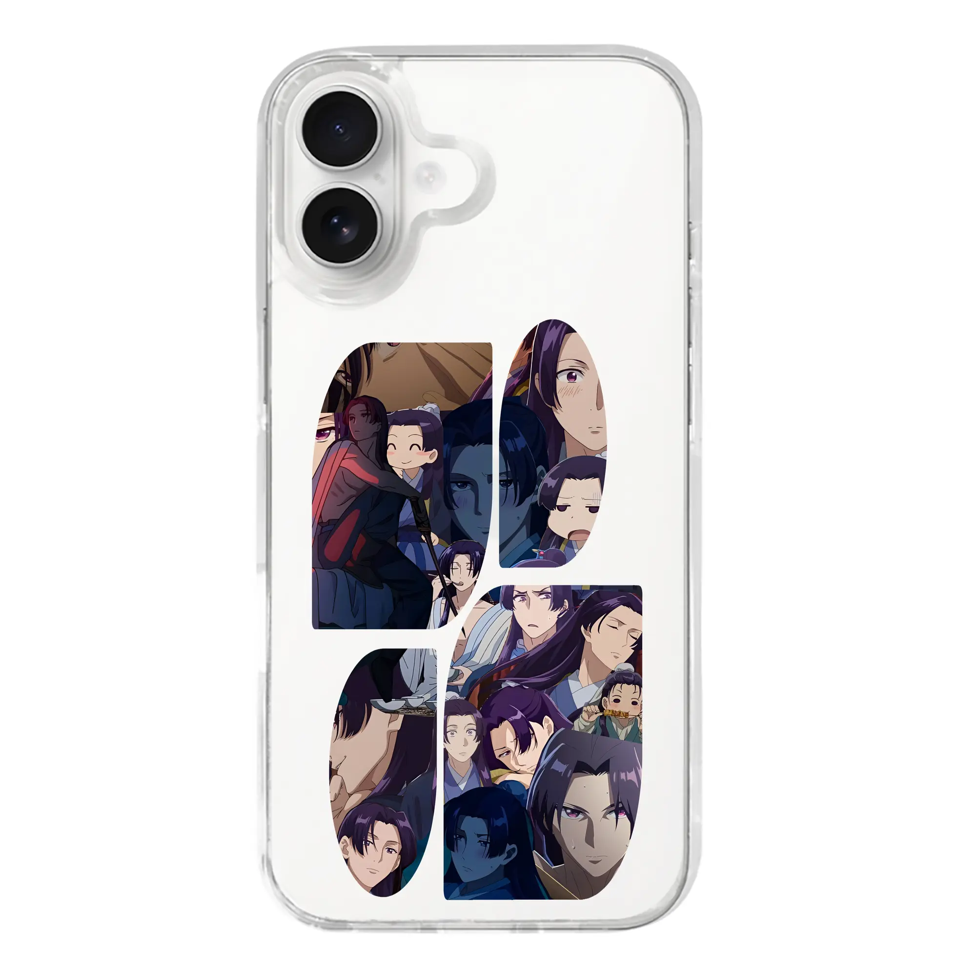 薬屋のひとりごと グッズ,壬氏 - iPhone 17シリーズ 透明スマホケース – 薄型・耐衝撃・精密フィット保護カバー